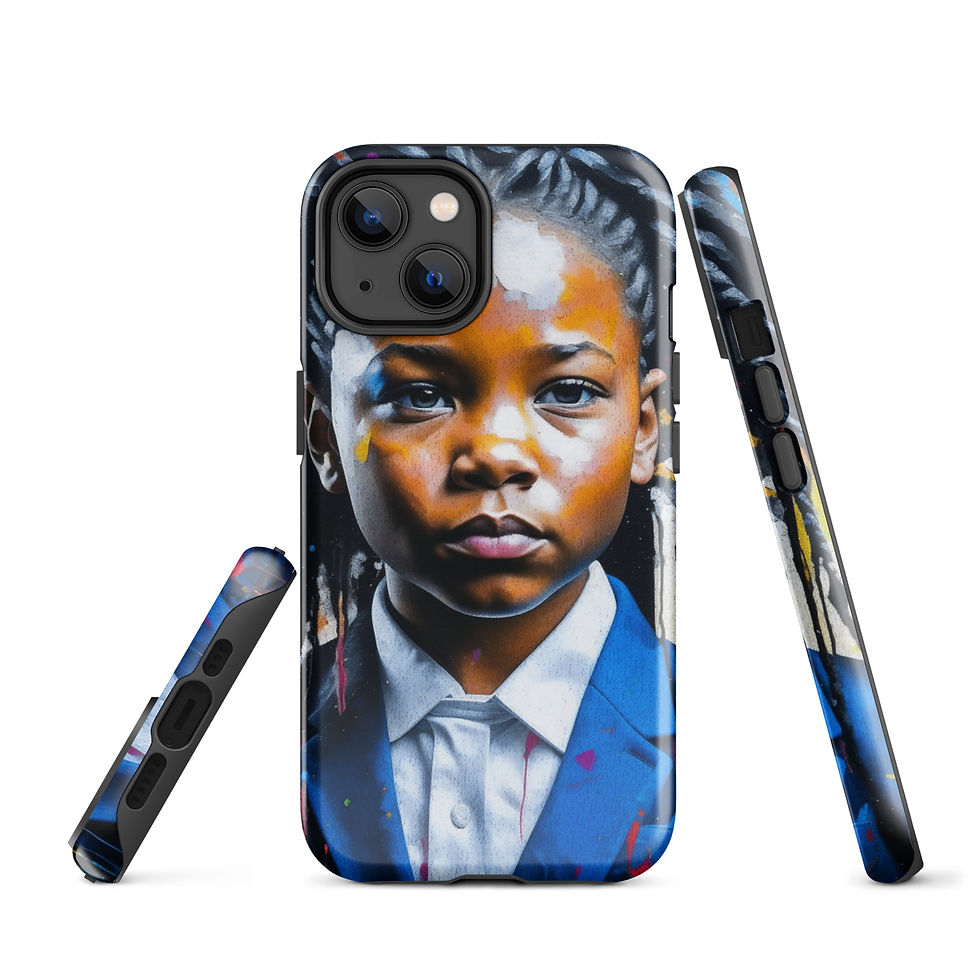 Thumbnail: Tough Case for iPhone® - Young Black Professionals: Girl Lawyer