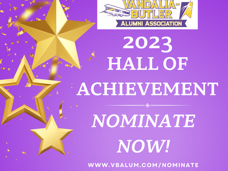 Now Accepting 2023 Hall of Achievement Nominations!