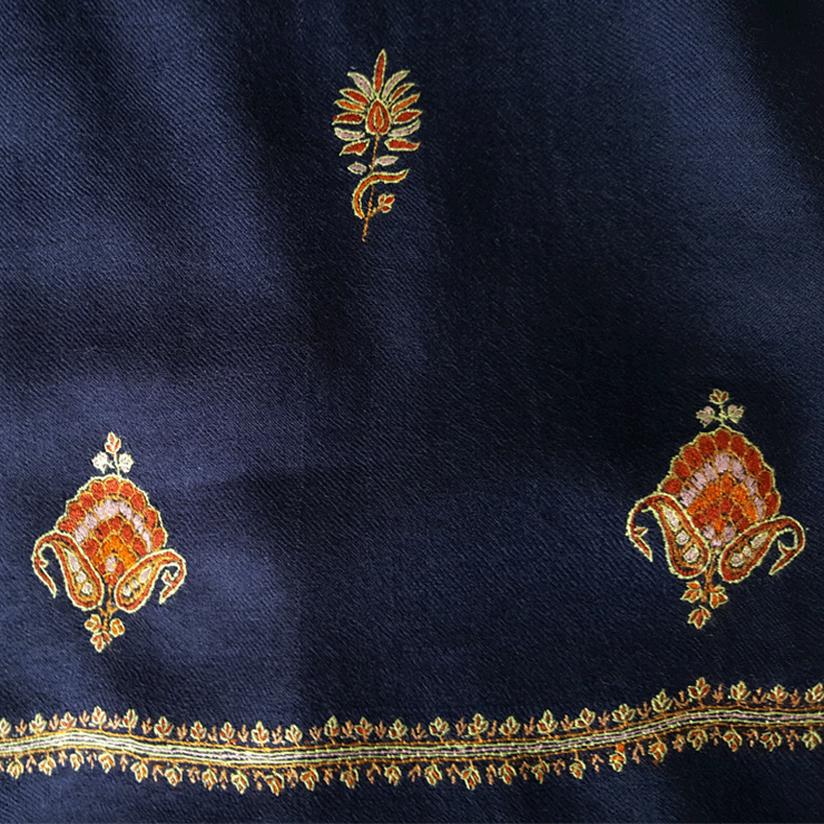 Thumbnail: Embroidered Shawl EMB018
