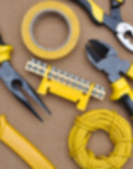 Electrican der Werkzeuge