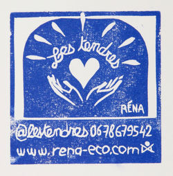 Carte visite les tendres