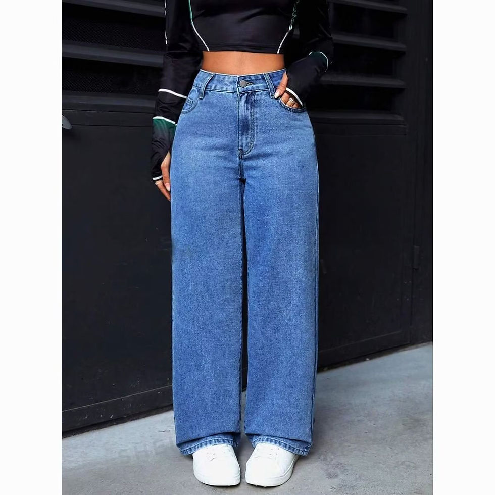 Miniatura: CALÇA WIDE LEG JEANS 