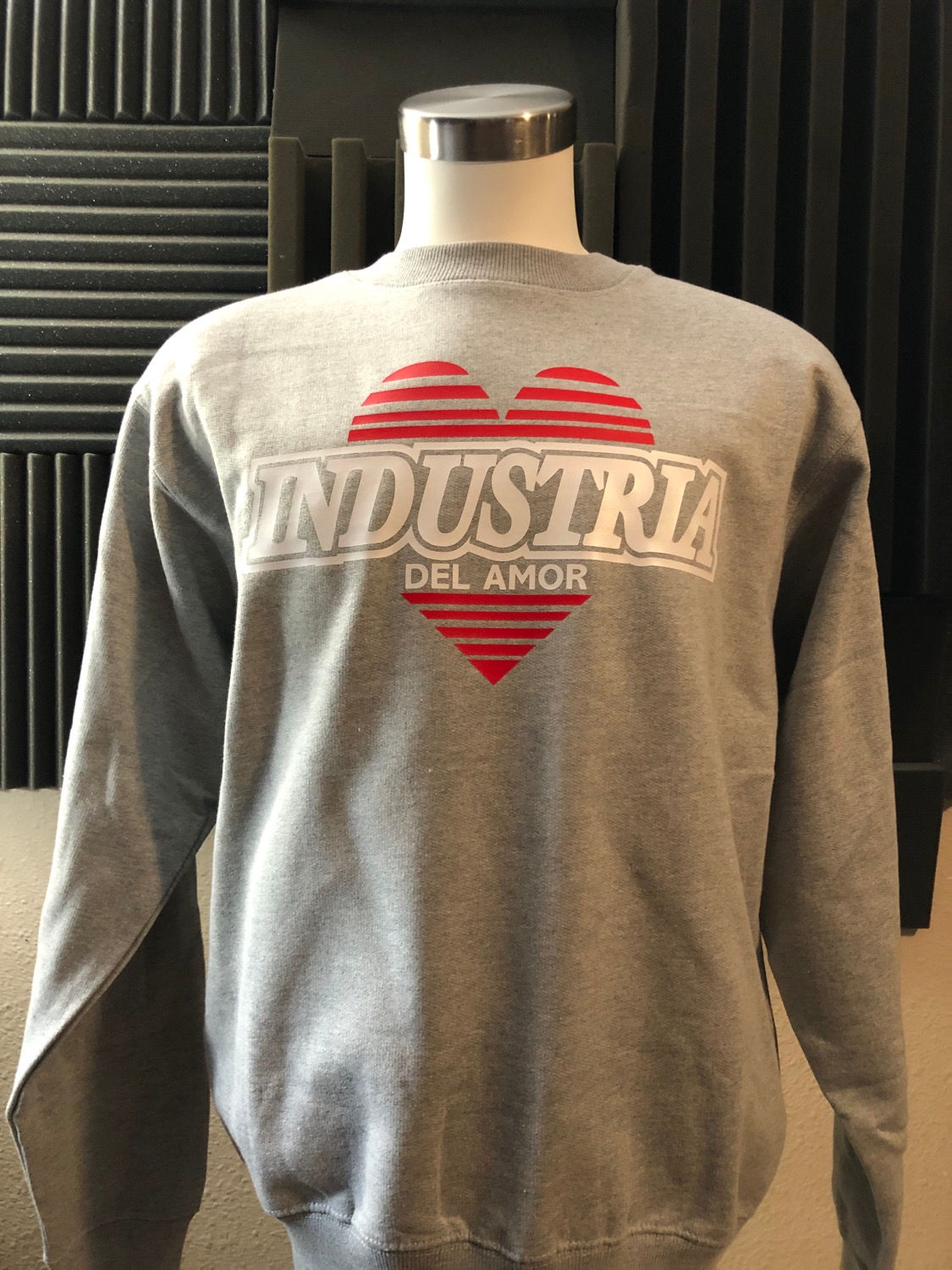 Sudadera gris