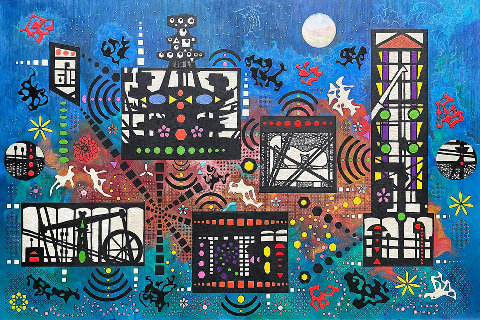 All Hours Interlude - Shipyard Revisited | Mixed Media