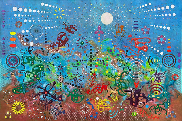 Calm's Chaos - Storm Eye | Mixed Media