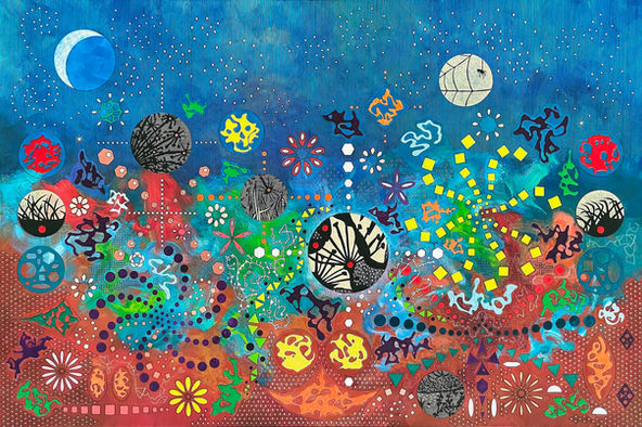 Wee Hours Interlude | Mixed Media