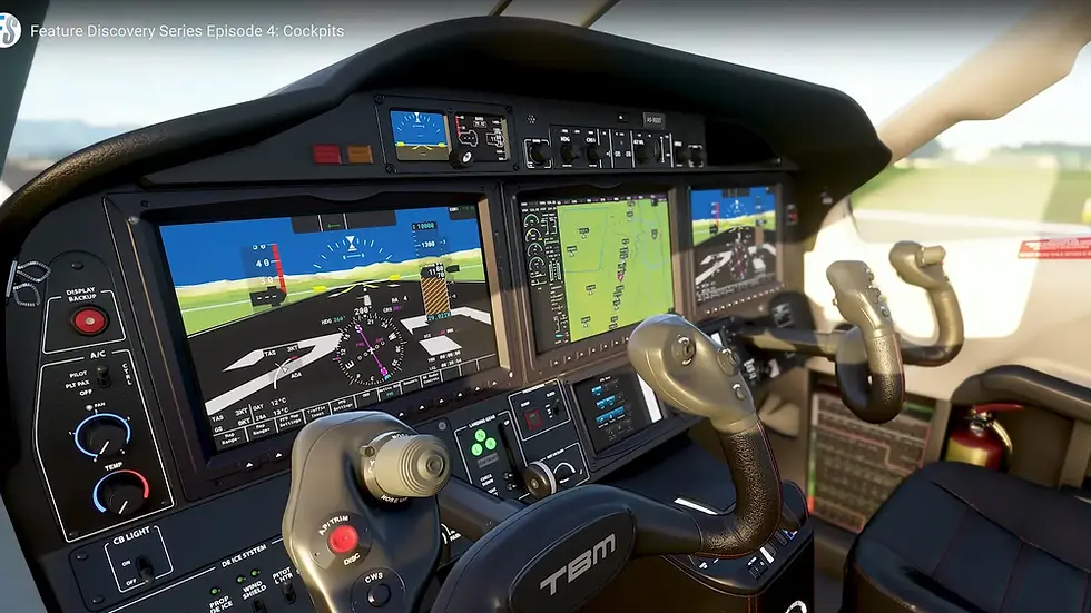 Cockpit flight simulator