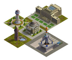 Buildings for game