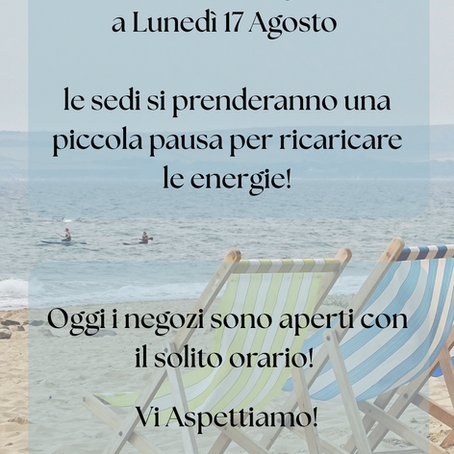 Buon Ferragosto!