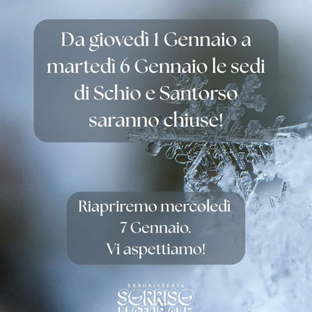 Una piccola pausa rigenerante!