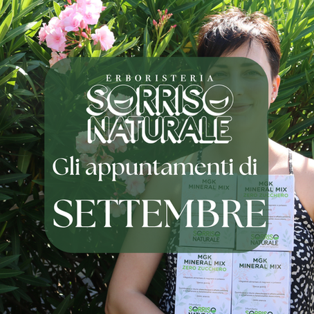 aPPUNTAMENTI DI sETTEMBRE!