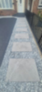 Step block pathway