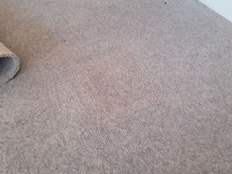 Carpet repaired