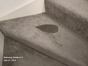 Carpet Iron burn