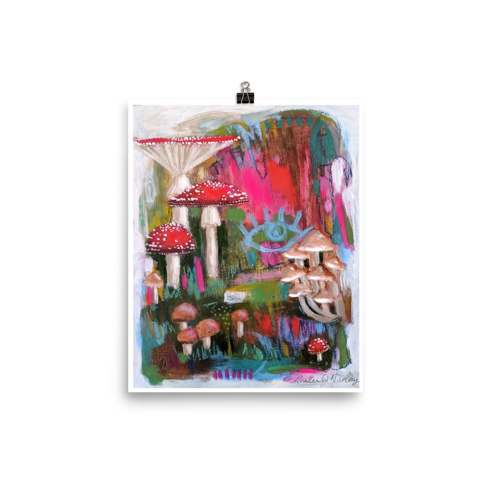 Thumbnail: “Asleep For A Thousand Years” Print -8x10, 11x14, 16x20