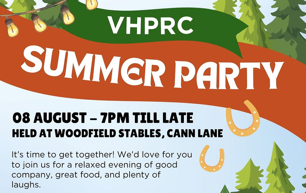 Monthly Club Meeting Summer Party