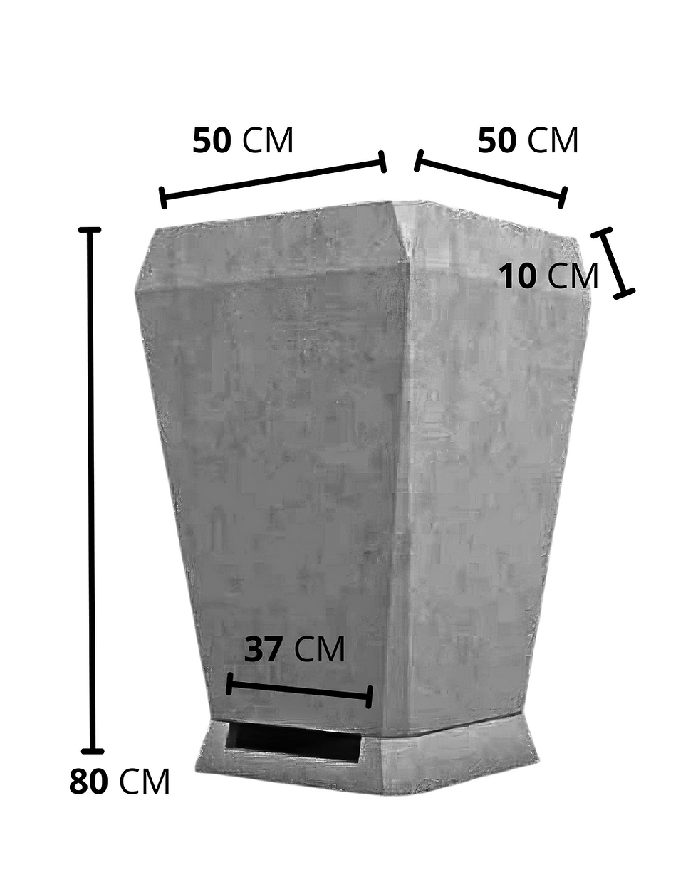 Miniatura: Cesto de basura General Belgrano