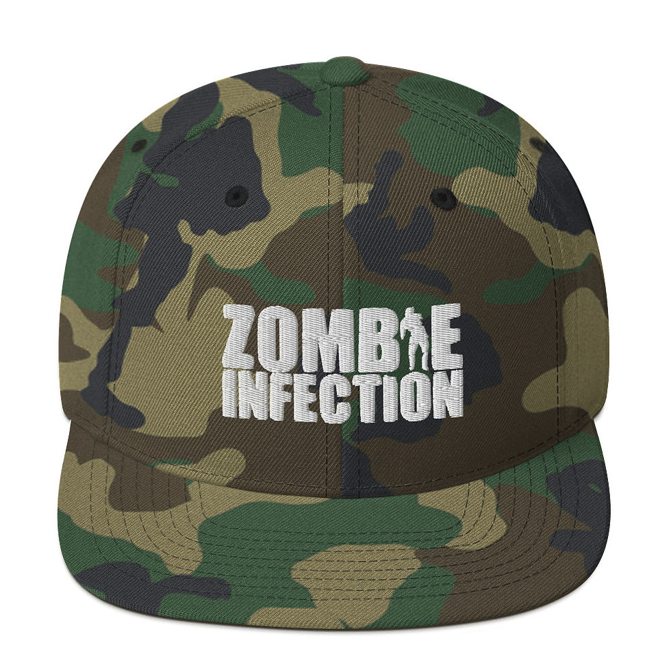 Thumbnail: Snapback Hat - Zombie Infection Logo