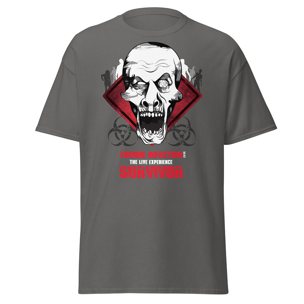 Thumbnail: Men's Tee - Zombie Infection Survivor