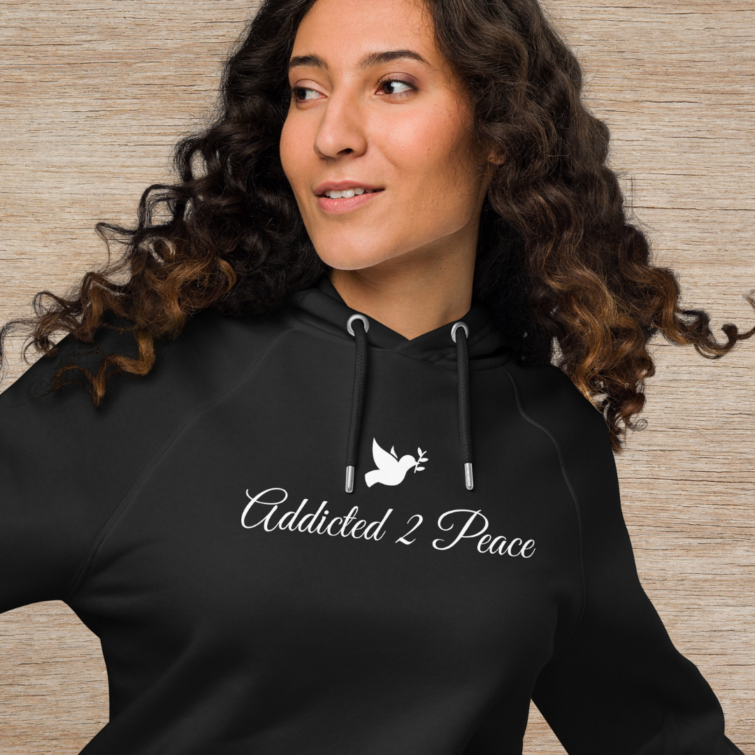 Addicted 2 Peace Unisex Eco Hoodie 