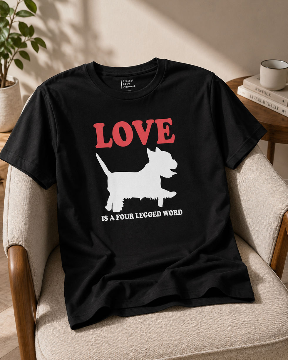 Thumbnail: Love Is A Four Letter Word Youth Tee