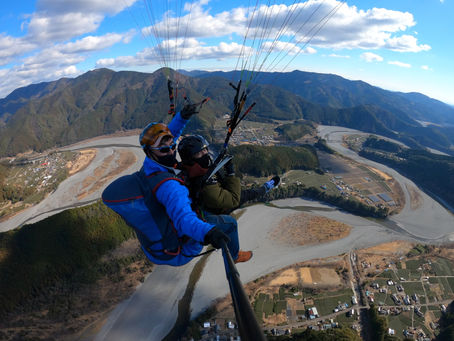 2022年体験フライト初仕事は七曲