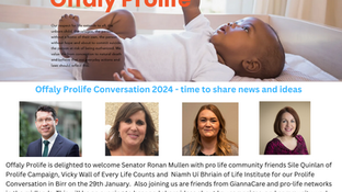 Offaly Prolife Newsletter - Spring 2024