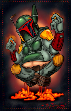 boba fatt 11x17