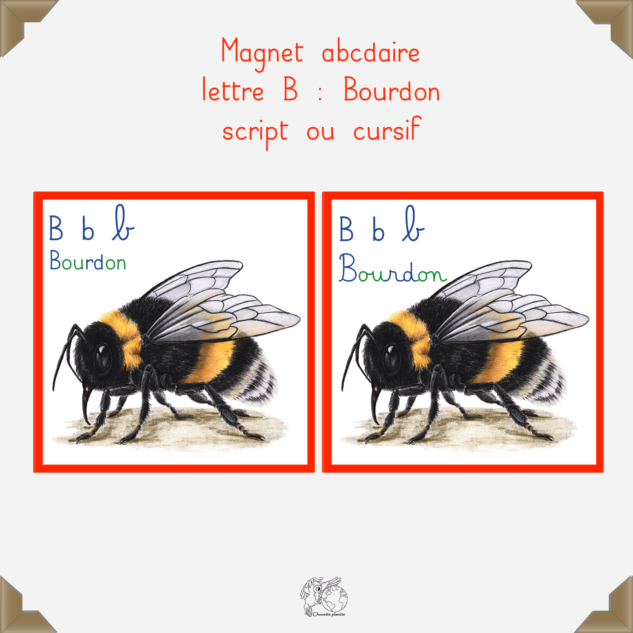 Magnet bourdon