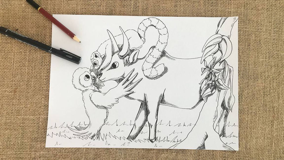 Exposé Madagascar coloriage