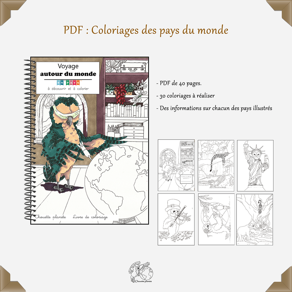 Coloriage éducatif PDF