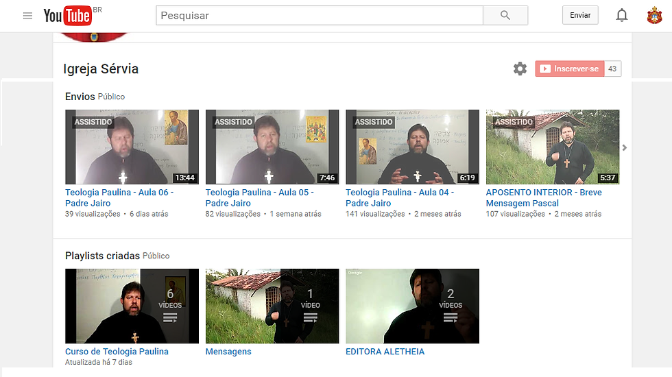 Aulas de Teologia Paulina