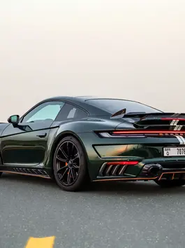 Rent Porsche 911 Stinger GTR 1/7 carbon in Dubai
