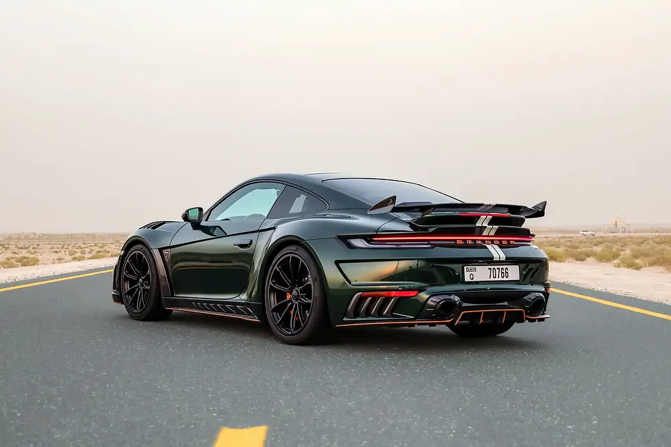 Rent Porsche 911 Stinger GTR 1/7 carbon in Dubai