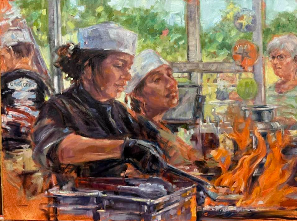 Pat McBride Art - Pinehurst Barbecue Festival.png