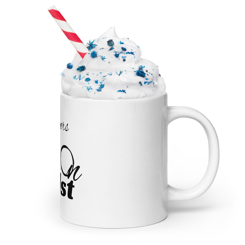 Thumbnail: 2026 Cars On 1st White glossy mug