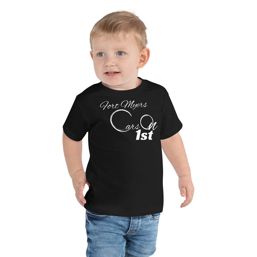 Thumbnail: 2026 Cars On 1st Toddler Short Sleeve Tee