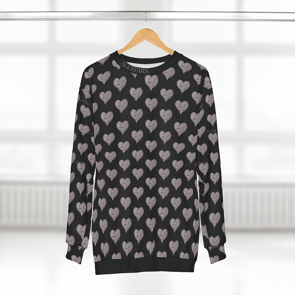 Thumbnail: I wear my heart on my Black Tee