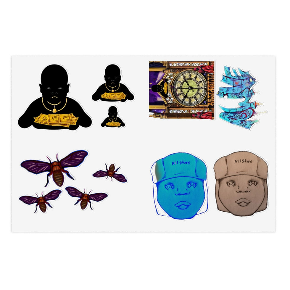 Thumbnail: ALLSTARS Sticker Sheets