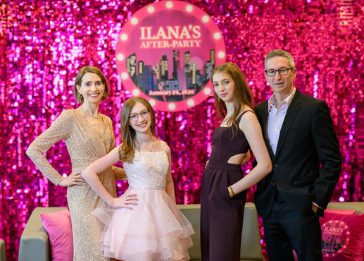 Hollywood Glam After Party Bat Mitzvah Decorations