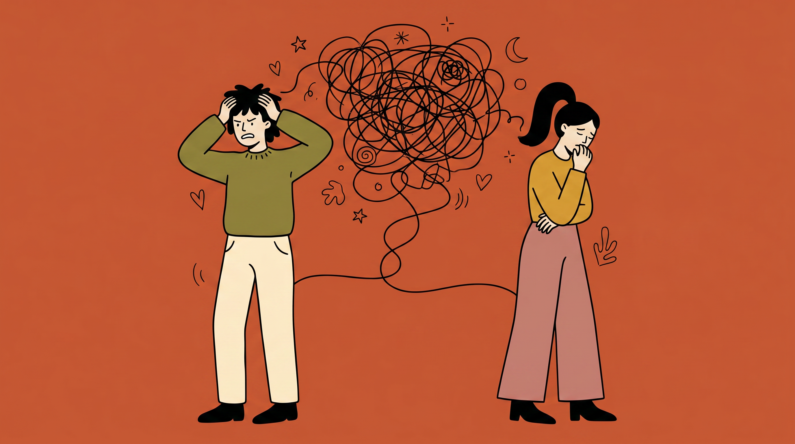 Illustration: mønstret mellem jer