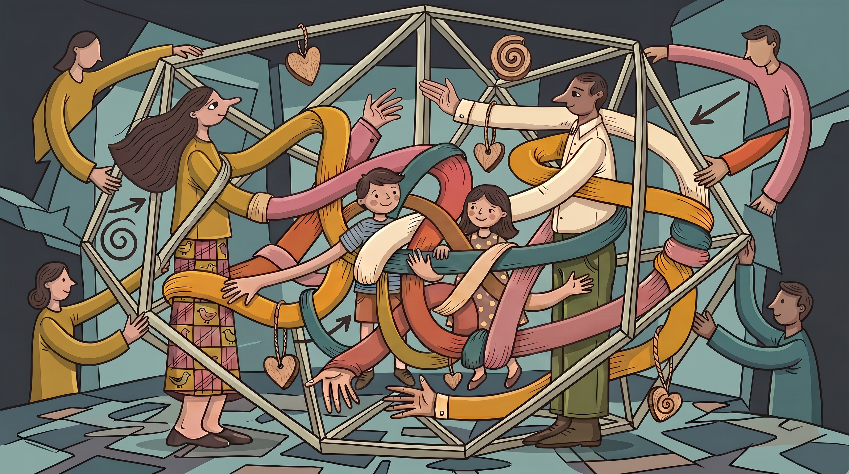 Illustration: ro i familien