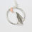Thumbnail: Sterling silver and copper moon gazing hare necklace