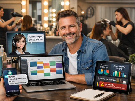 Como a Inteligência Artificial pode transformar a gestão de um salão de beleza