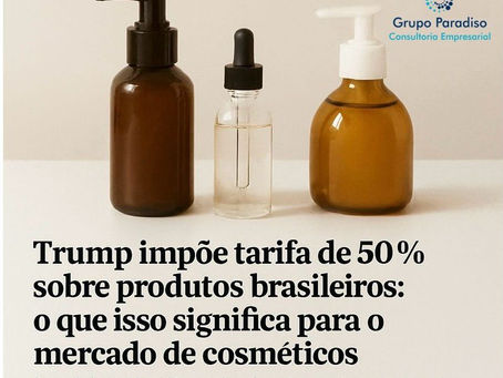 Trump impõe tarifa de 50% sobre produtos brasileiros: o que isso significa para o mercado de cosméticos