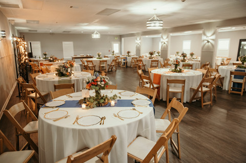 Sweet reception details