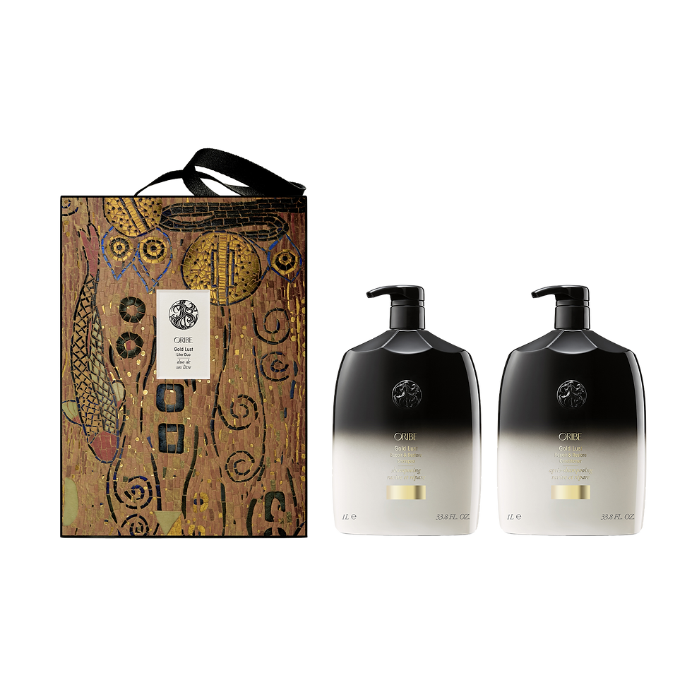 Oribe Gold Lust Liter Duo 2026 – šampon a kondicionér 2 × 1 l s dárkovou krabicí