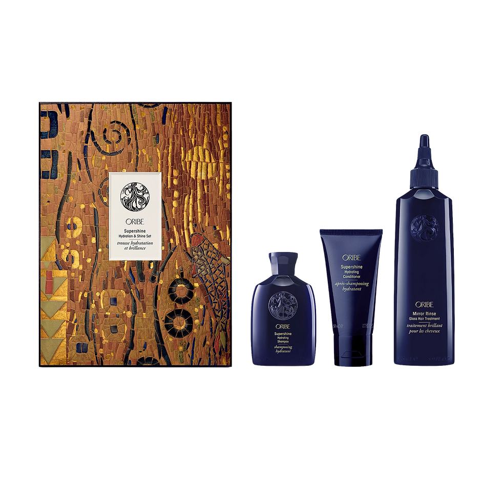 Oribe Supershine Hydration & Shine Set – sada pro lesklé vlasy