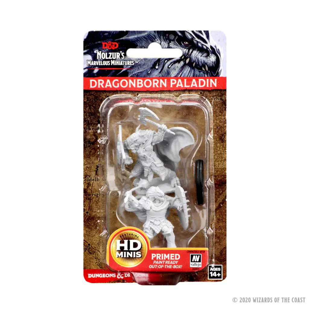 Nolzur's Marvelous Miniatures : Dragonborn Paladin