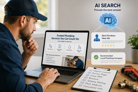How to Optimize Your Plumbing Website for AI Answers (Not Just Google)